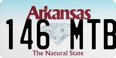 AR license plate 146MTB