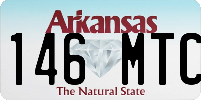 AR license plate 146MTC
