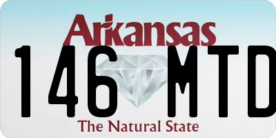 AR license plate 146MTD