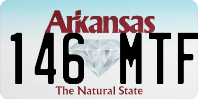AR license plate 146MTF