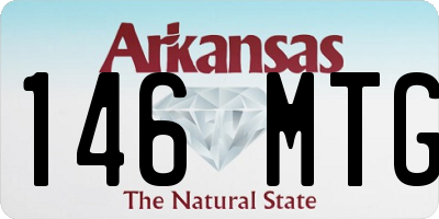 AR license plate 146MTG