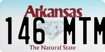 AR license plate 146MTM