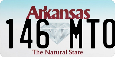 AR license plate 146MTO