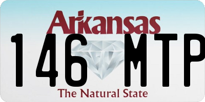 AR license plate 146MTP