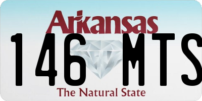 AR license plate 146MTS