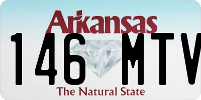 AR license plate 146MTV
