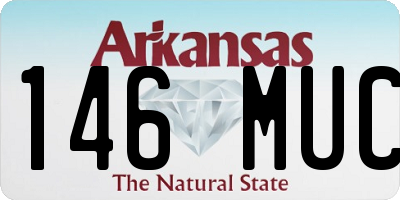 AR license plate 146MUC
