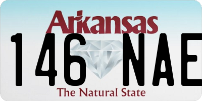 AR license plate 146NAE