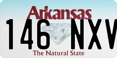 AR license plate 146NXV