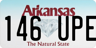 AR license plate 146UPE
