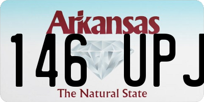 AR license plate 146UPJ