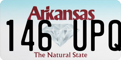 AR license plate 146UPQ