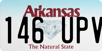 AR license plate 146UPV