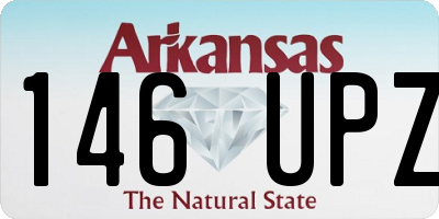 AR license plate 146UPZ
