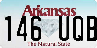 AR license plate 146UQB