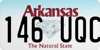 AR license plate 146UQC