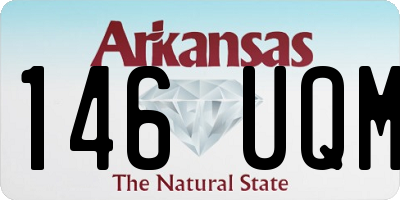 AR license plate 146UQM