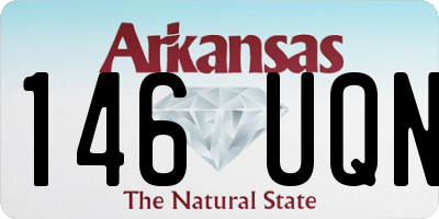 AR license plate 146UQN