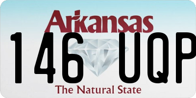 AR license plate 146UQP