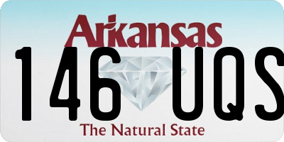 AR license plate 146UQS