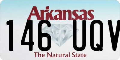 AR license plate 146UQV