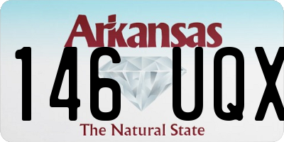 AR license plate 146UQX