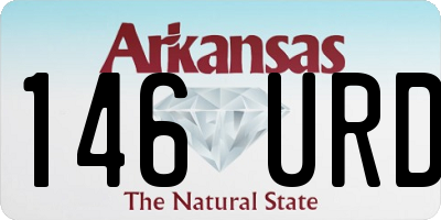 AR license plate 146URD