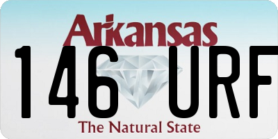 AR license plate 146URF
