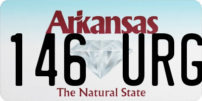 AR license plate 146URG
