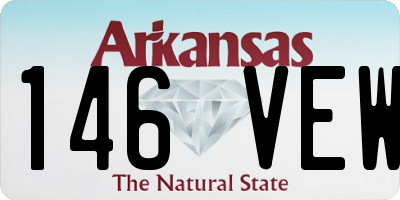 AR license plate 146VEW