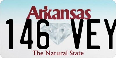 AR license plate 146VEY