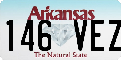 AR license plate 146VEZ