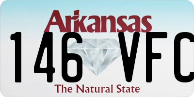 AR license plate 146VFC