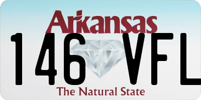 AR license plate 146VFL