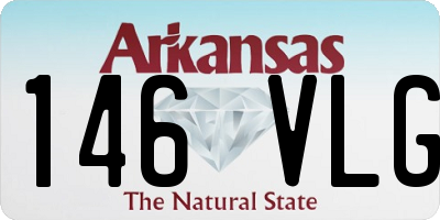 AR license plate 146VLG