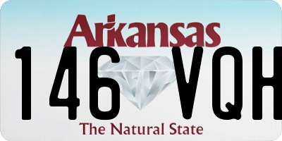 AR license plate 146VQH