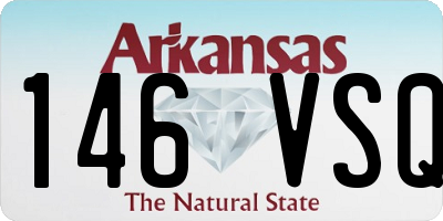 AR license plate 146VSQ