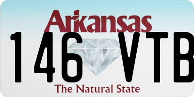 AR license plate 146VTB