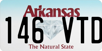 AR license plate 146VTD