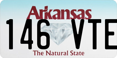AR license plate 146VTE