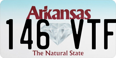 AR license plate 146VTF