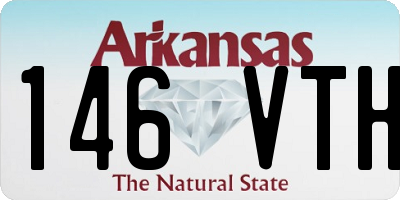 AR license plate 146VTH