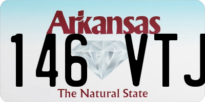 AR license plate 146VTJ