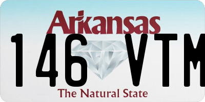 AR license plate 146VTM