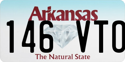 AR license plate 146VTO