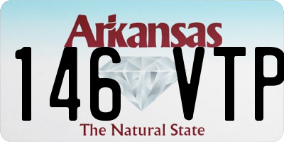 AR license plate 146VTP