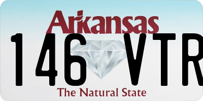 AR license plate 146VTR