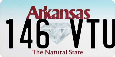 AR license plate 146VTU