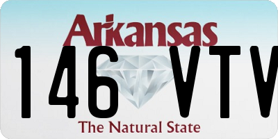 AR license plate 146VTV