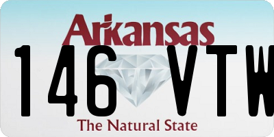 AR license plate 146VTW